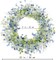 Summer Floral Wreaths for Front Door 24 Inch Artificial Eucalyptus Sunflower Daisy Flower Wreath